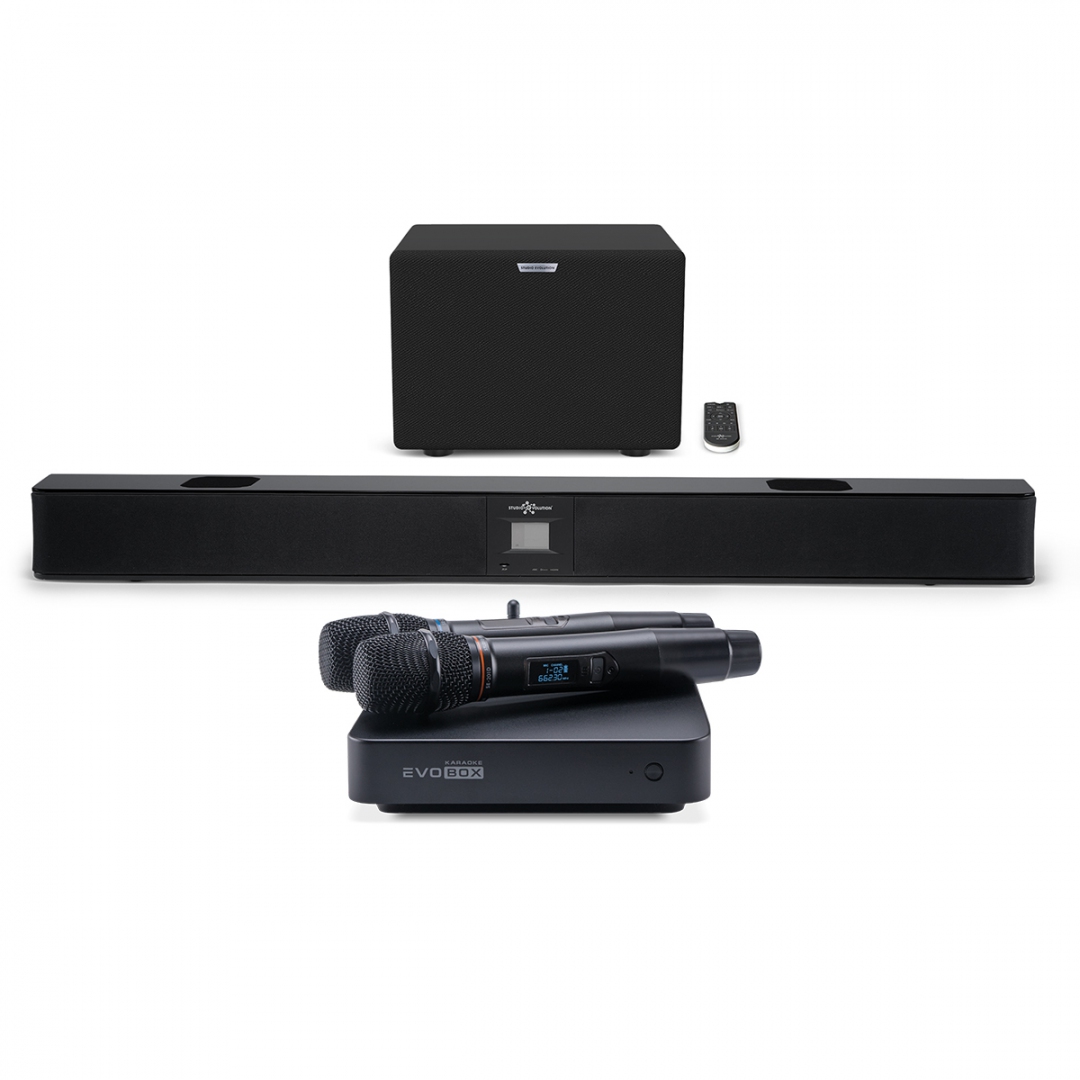 караоке-комплект EVOBOX Plus + EvoSound Bar (саундбар с караоке) в Астрахани