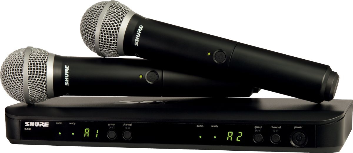 SHURE BLX288E/PG58 M17 вокальная радиосистема в Астрахани