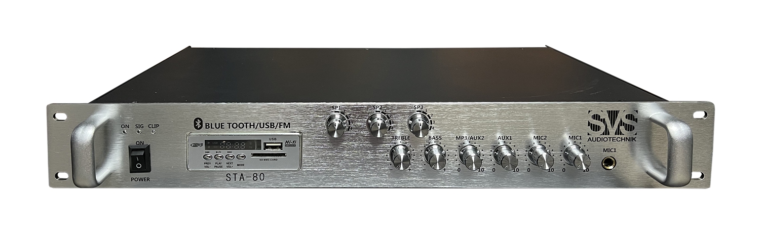 SVS Audiotechnik STA-80 Микшер-усилитель для систем Public Address в Астрахани