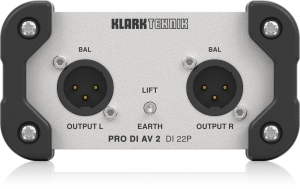 Klark Teknik DI 22P пассивный стерео директ-бокс в Астрахани