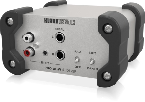 Klark Teknik DI 22P пассивный стерео директ-бокс в Астрахани